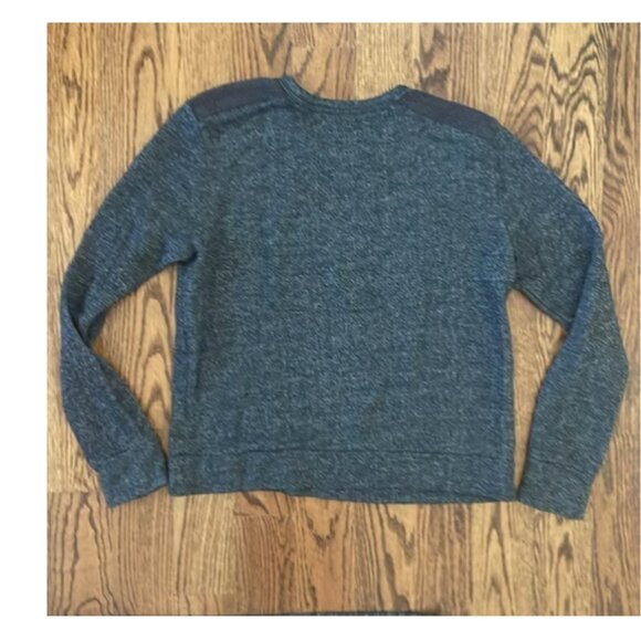 Sundry Dark Gray Heather Crewneck Pullover Sweatshirt - Size S (2) Cozy Shoulder - Picture 4 of 8